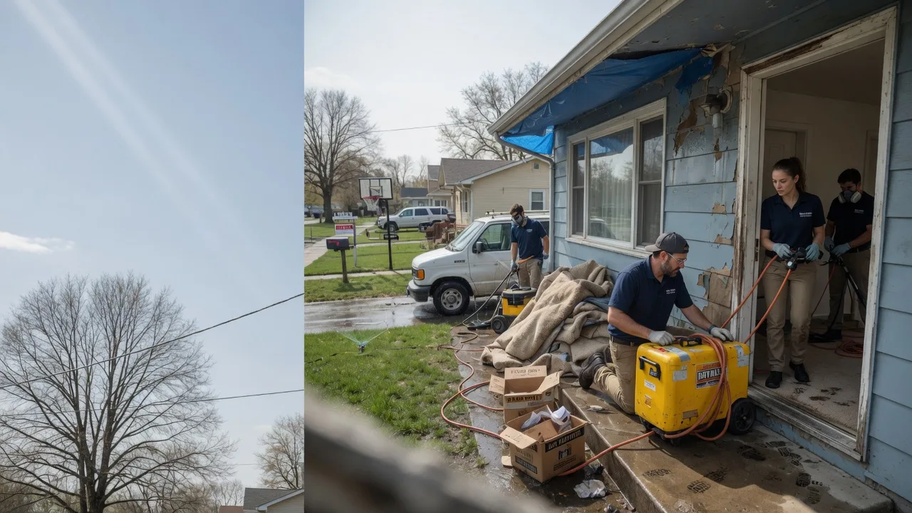 Basement Flood Cleanup in Oakwood, OH near me